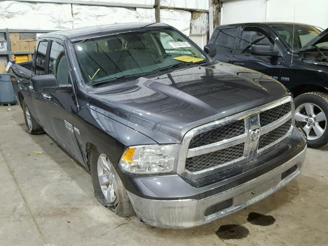 1C6RR7GT8HS818346 - 2017 RAM 1500 SLT GRAY photo 1