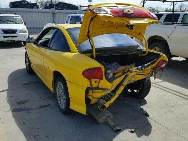 1G1JH12F457172480 - 2005 CHEVROLET CAVALIER L YELLOW photo 3