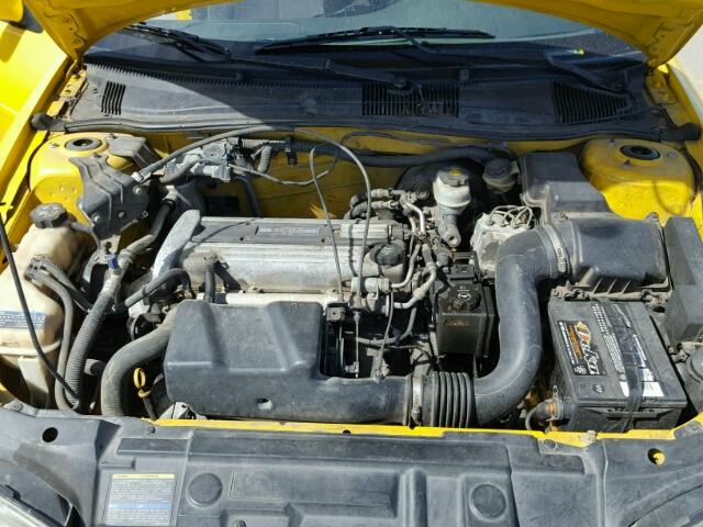 1G1JH12F457172480 - 2005 CHEVROLET CAVALIER L YELLOW photo 7