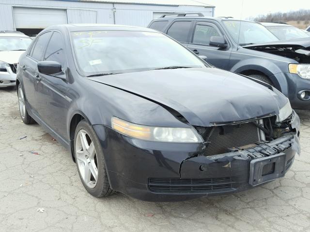 19UUA662X5A017434 - 2005 ACURA TL BLACK photo 1