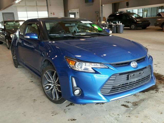 JTKJF5C71FJ008922 - 2015 TOYOTA SCION TC 蓝色 照片 1
