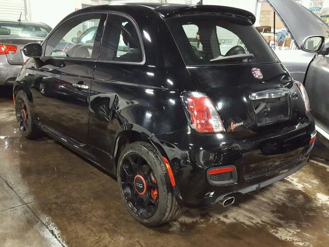 3C3CFFBR0FT648139 - 2015 FIAT 500 SPORT BLACK photo 3