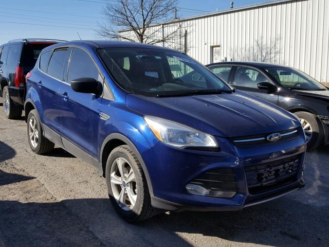 1FMCU0GX4GUA20853 - 2016 FORD ESCAPE SE BLUE photo 1