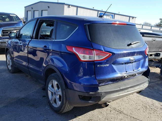 1FMCU0GX4GUA20853 - 2016 FORD ESCAPE SE BLUE photo 3