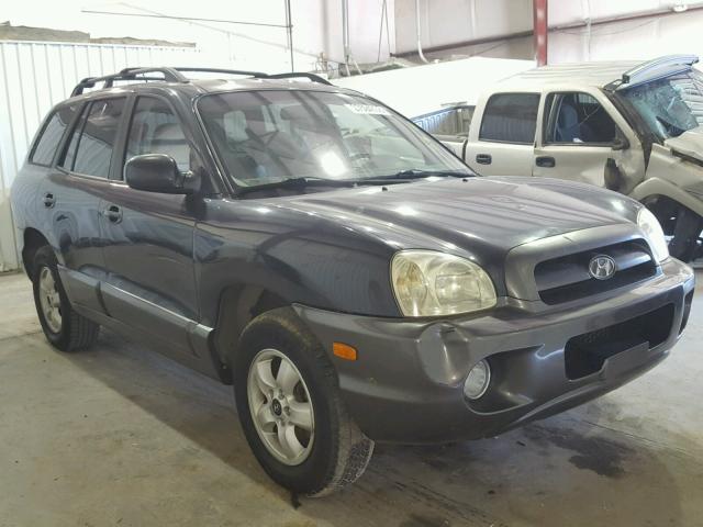 KM8SC13D96U046959 - 2006 HYUNDAI SANTA FE G BLUE photo 1