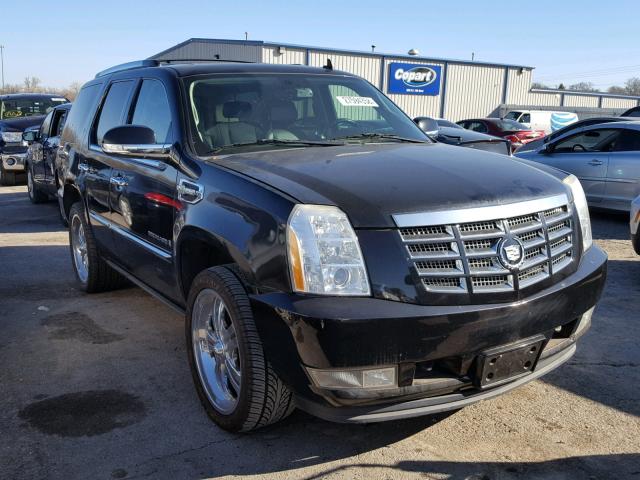 1GYFC43559R158790 - 2009 CADILLAC ESCALADE H BLACK photo 1