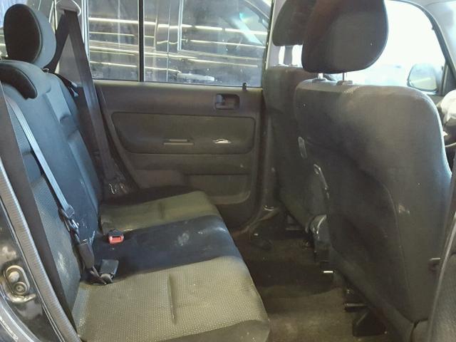 JTLKT334664117913 - 2006 TOYOTA SCION XB BLACK photo 6