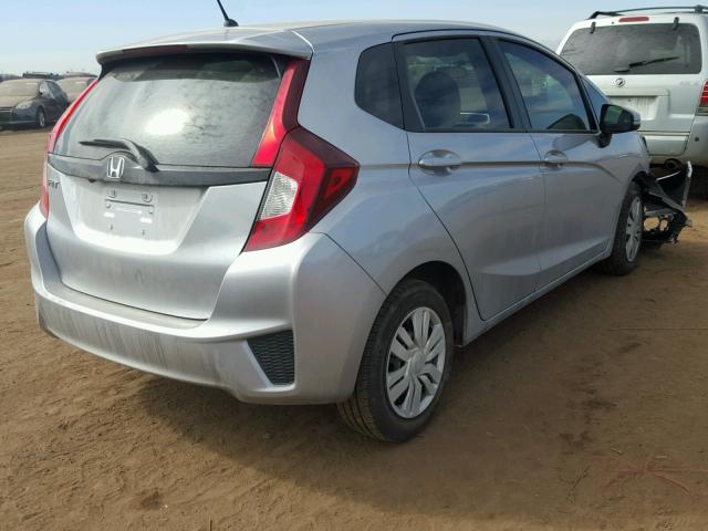 3HGGK5H54HM714049 - 2017 HONDA FIT LX SILVER photo 4