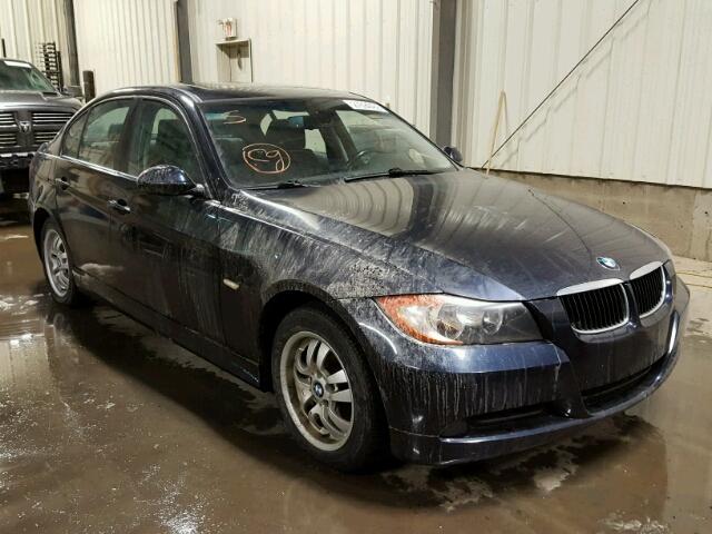 WBAVH13507KR82054 - 2007 BMW 323 I BLUE photo 1