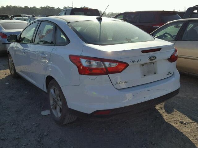 1FADP3F24DL157712 - 2013 FORD FOCUS SE WHITE photo 3