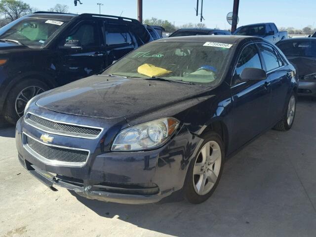 1G1ZA5E03A4146888 - 2010 CHEVROLET MALIBU LS ლურჯი ფოტო 2