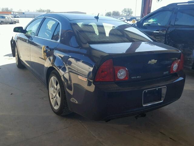 1G1ZA5E03A4146888 - 2010 CHEVROLET MALIBU LS ლურჯი ფოტო 3
