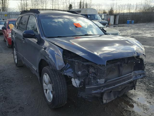 4S4BRDHC2C2224637 - 2012 SUBARU OUTBACK 3. GRAY photo 1