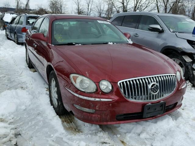 2G4WC582381259663 - 2008 BUICK LACROSSE C RED photo 1