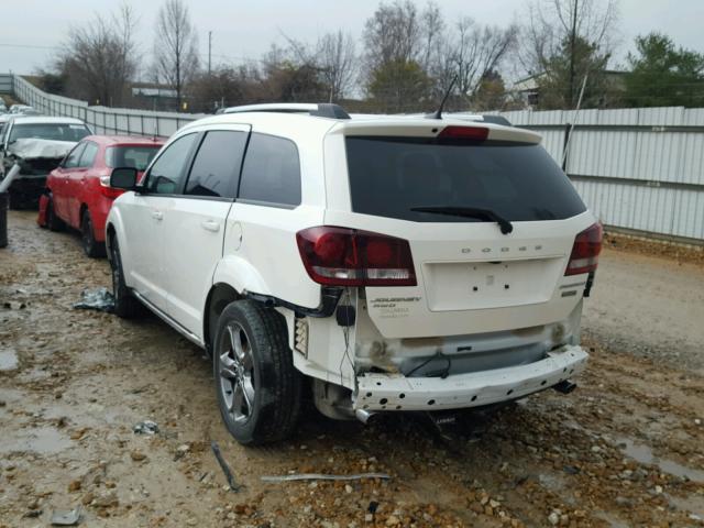 3C4PDDGG6FT512225 - 2015 DODGE JOURNEY CR WHITE photo 3