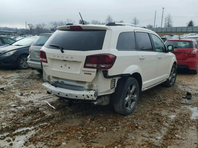 3C4PDDGG6FT512225 - 2015 DODGE JOURNEY CR WHITE photo 4