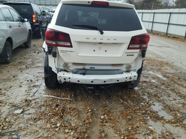 3C4PDDGG6FT512225 - 2015 DODGE JOURNEY CR WHITE photo 9