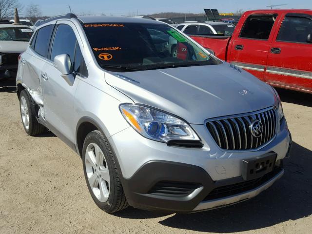 KL4CJASB4FB265316 - 2015 BUICK ENCORE SILVER photo 1