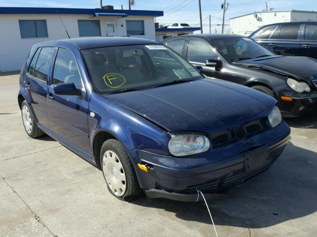 9BWFP61J834001836 - 2003 VOLKSWAGEN GOLF GL TD BLUE photo 1