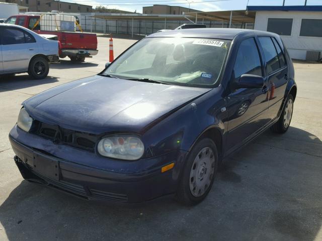 9BWFP61J834001836 - 2003 VOLKSWAGEN GOLF GL TD BLUE photo 2