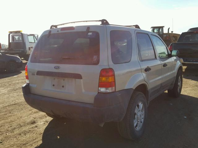 1FMYU93114DA22468 - 2004 FORD ESCAPE XLT TEAL photo 4