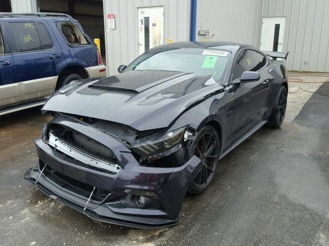 1FA6P8CF8G5317631 - 2016 FORD MUSTANG GT PURPLE photo 2