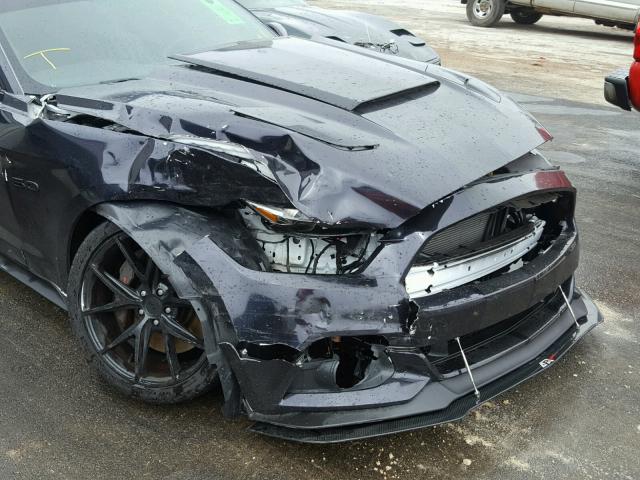1FA6P8CF8G5317631 - 2016 FORD MUSTANG GT PURPLE photo 9