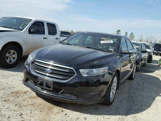 1FAHP2F86EG104861 - 2014 FORD TAURUS LIM BLACK photo 2