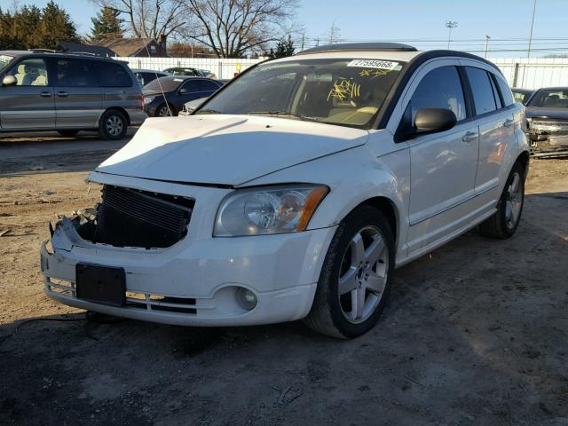 1B3HB78K17D167466 - 2007 DODGE CALIBER R/ WHITE photo 2