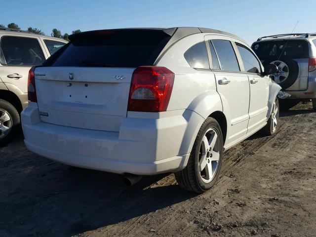 1B3HB78K17D167466 - 2007 DODGE CALIBER R/ WHITE photo 4