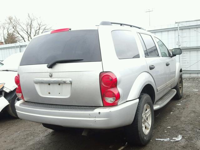 1D4HB58D65F514430 - 2005 DODGE DURANGO LI SILVER photo 4