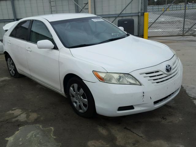 4T1BE46K97U573469 - 2007 TOYOTA CAMRY NEW WHITE photo 1