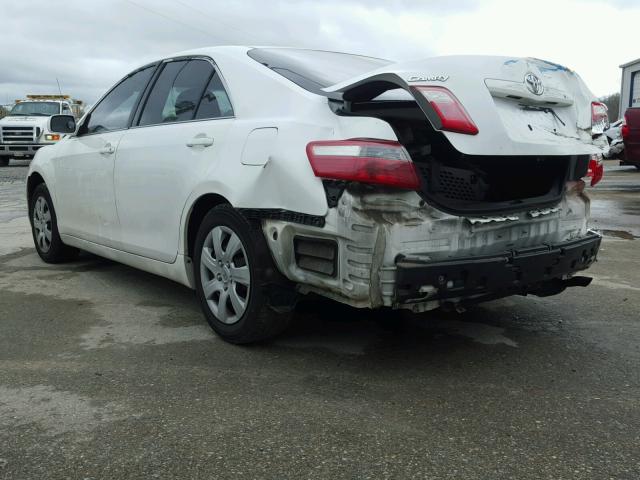 4T1BE46K97U573469 - 2007 TOYOTA CAMRY NEW WHITE photo 3