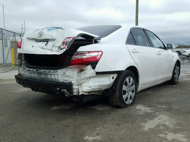 4T1BE46K97U573469 - 2007 TOYOTA CAMRY NEW WHITE photo 4