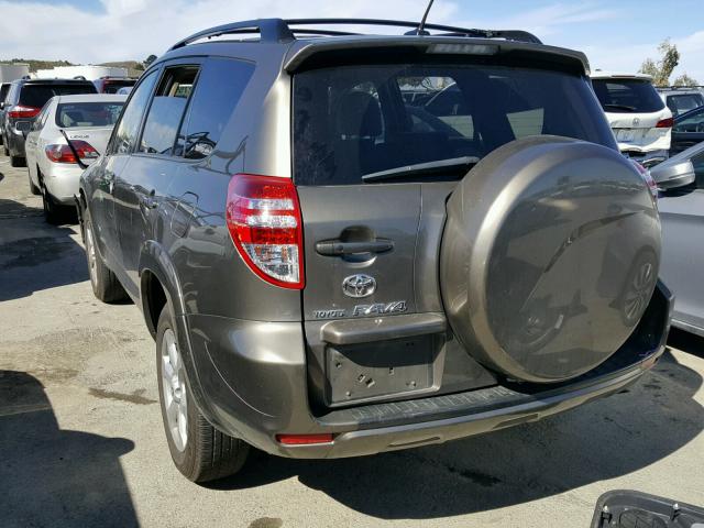 2T3ZF31V19W010823 - 2009 TOYOTA RAV4 LIMIT BROWN photo 3