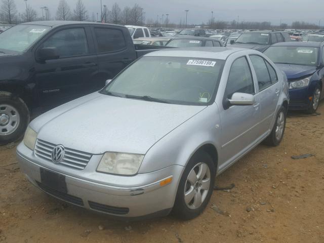 3VWSE69M64M000393 - 2004 VOLKSWAGEN JETTA GLS SILVER photo 2