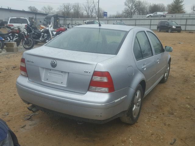 3VWSE69M64M000393 - 2004 VOLKSWAGEN JETTA GLS SILVER photo 4