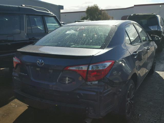 5YFBURHE2GP536272 - 2016 TOYOTA COROLLA L GRAY photo 4