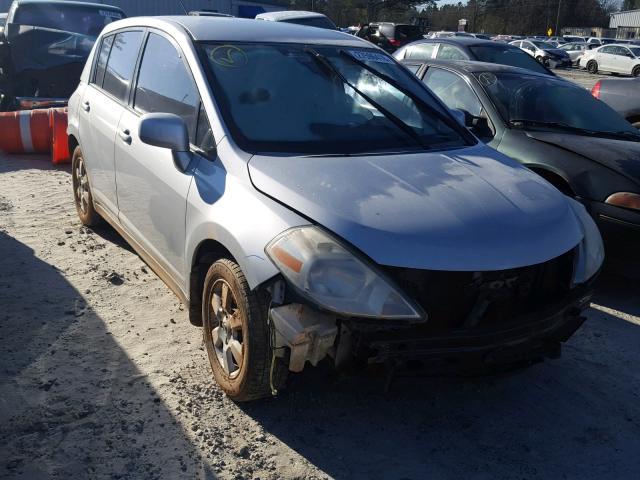 3N1BC13E27L385042 - 2007 NISSAN VERSA S SILVER photo 1