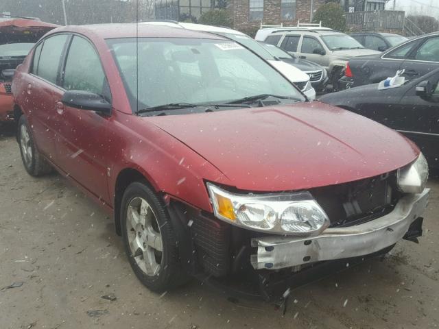 1G8AL58B47Z180808 - 2007 SATURN ION LEVEL RED photo 1