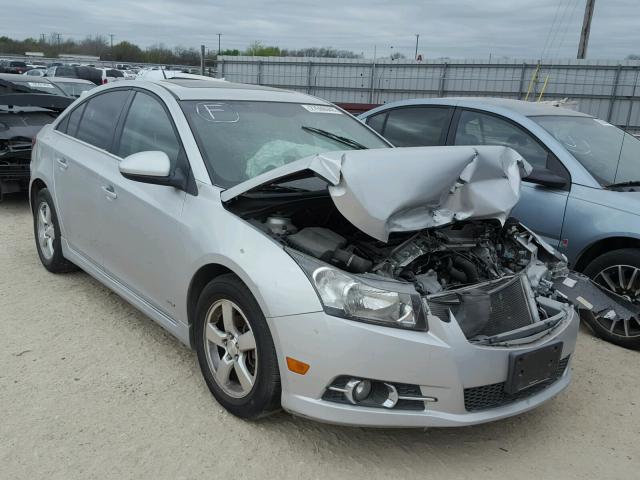 1G1PF5SC7C7175142 - 2012 CHEVROLET CRUZE LT SILVER photo 1