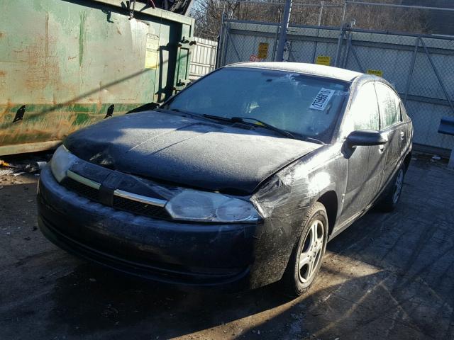 1G8AG52F34Z137279 - 2004 SATURN ION LEVEL შავი ფოტო 2