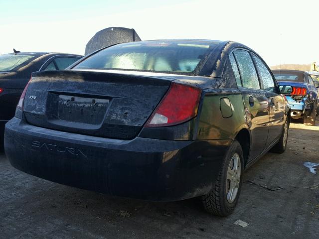 1G8AG52F34Z137279 - 2004 SATURN ION LEVEL შავი ფოტო 4