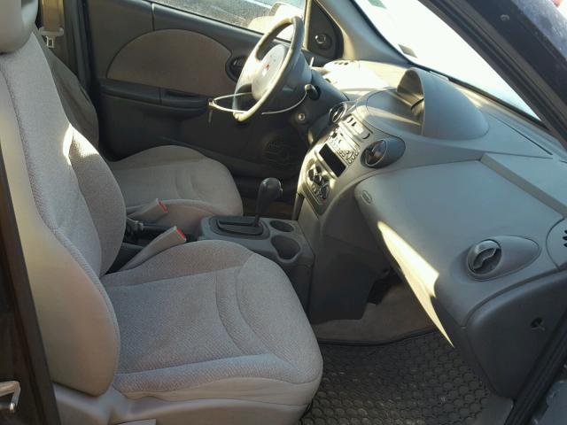 1G8AG52F34Z137279 - 2004 SATURN ION LEVEL შავი ფოტო 5