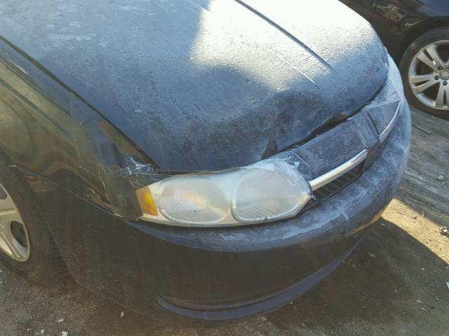 1G8AG52F34Z137279 - 2004 SATURN ION LEVEL შავი ფოტო 9