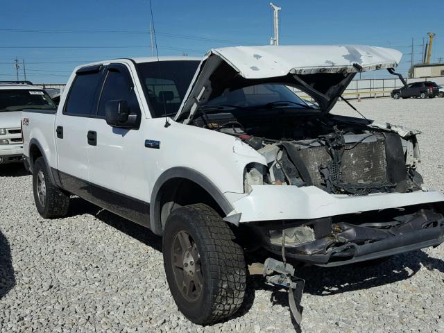 1FTPW14564KB58247 - 2004 FORD F150 SUPER WHITE photo 1