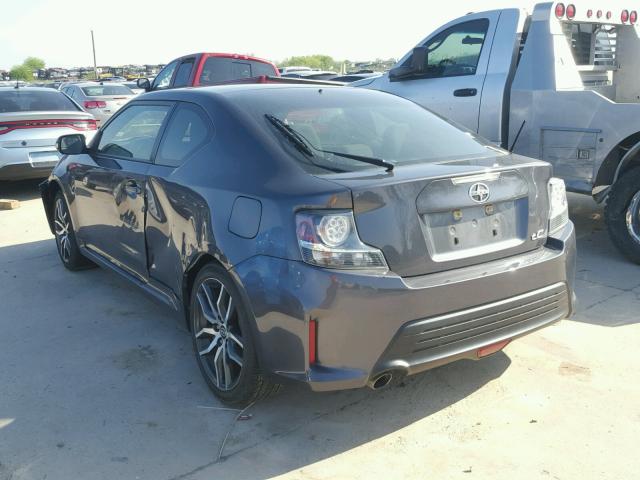 JTKJF5C71GJ023129 - 2016 TOYOTA SCION TC 灰色 照片 3