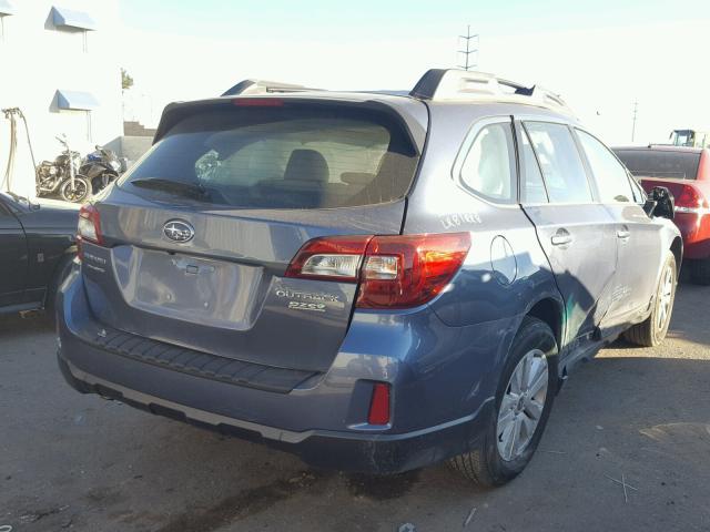 4S4BSAAC8H3347907 - 2017 SUBARU OUTBACK 2. BLUE photo 4