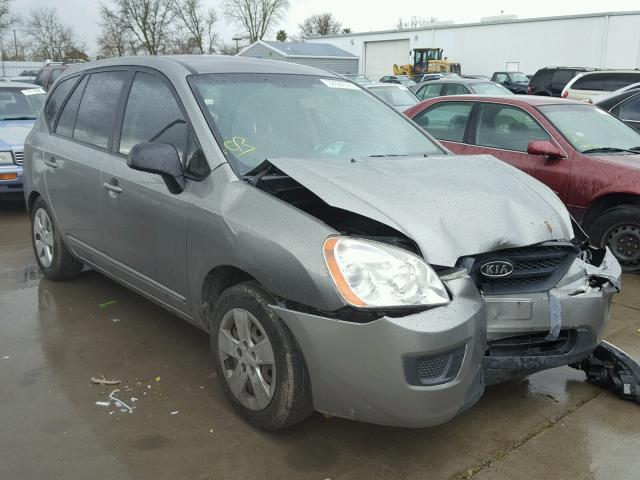 KNAFG528X97221614 - 2009 KIA RONDO BASE GRAY photo 1