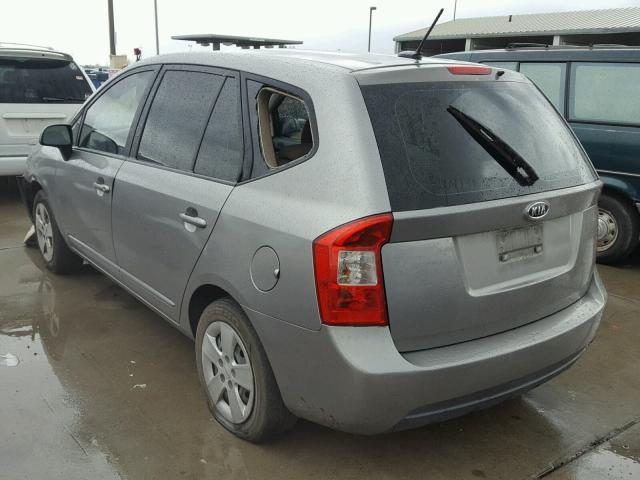 KNAFG528X97221614 - 2009 KIA RONDO BASE GRAY photo 3